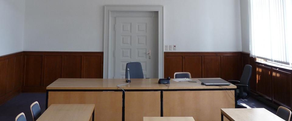Sitzungssaal des Amtsgerichts Bad Oeynhausen